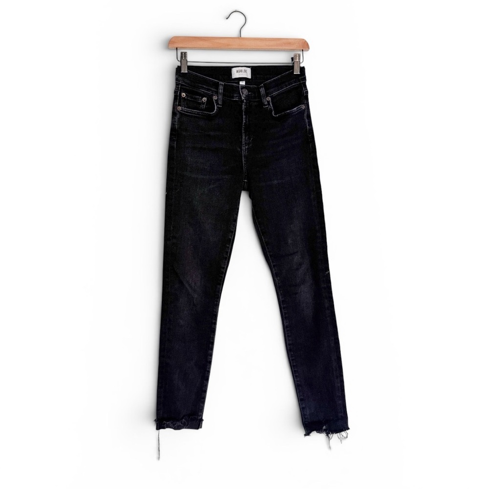 AGOLDE Sophie Mid Rise Skinny Ankle Jean in Shout - Size 26